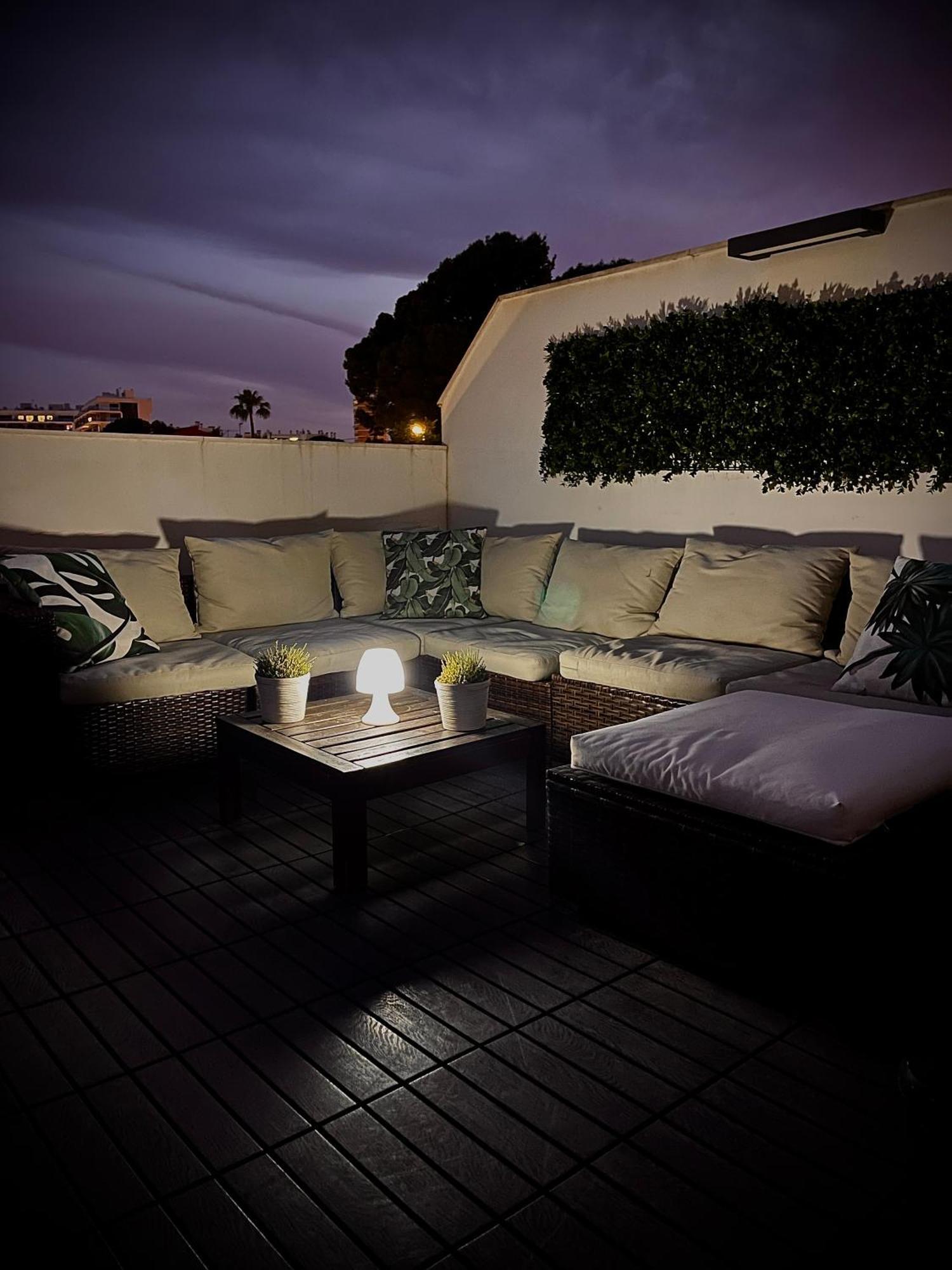Gran terraza Muchavista San Juan Alicante El Campello Exterior foto